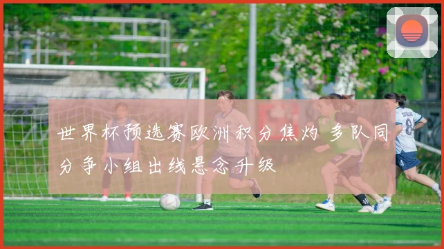 世界杯预选赛欧洲积分焦灼 多队同分争小组出线悬念升级